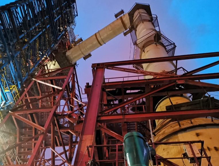 Антикоррозионная защита внутренней поверхности скруббера